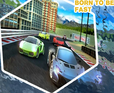 Driving racing game
