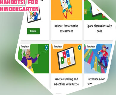 Kahoot games for kindergarten